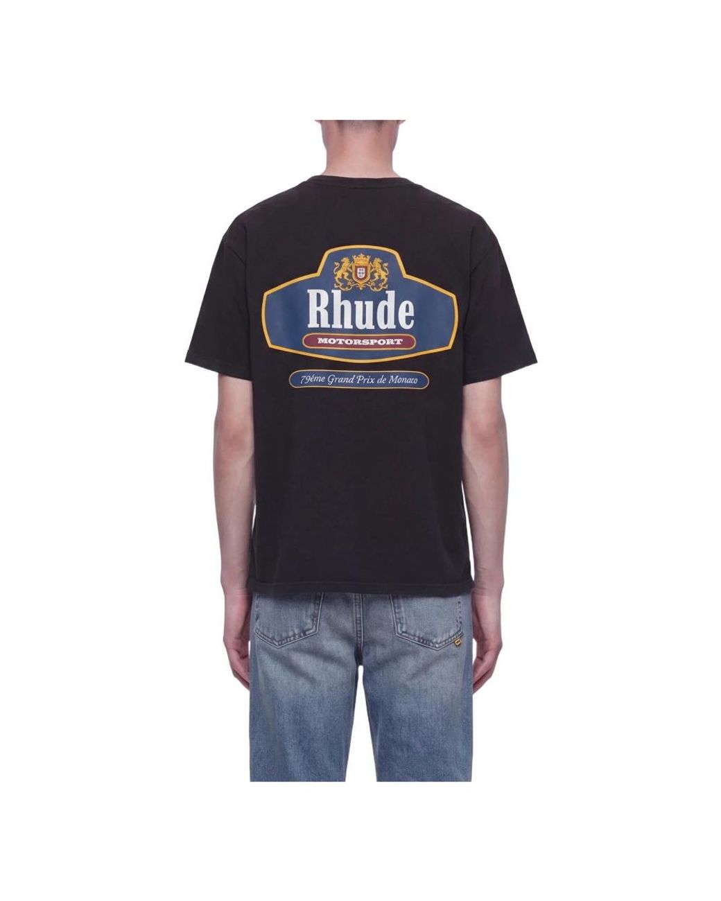 Rhude Black T-Shirts for men