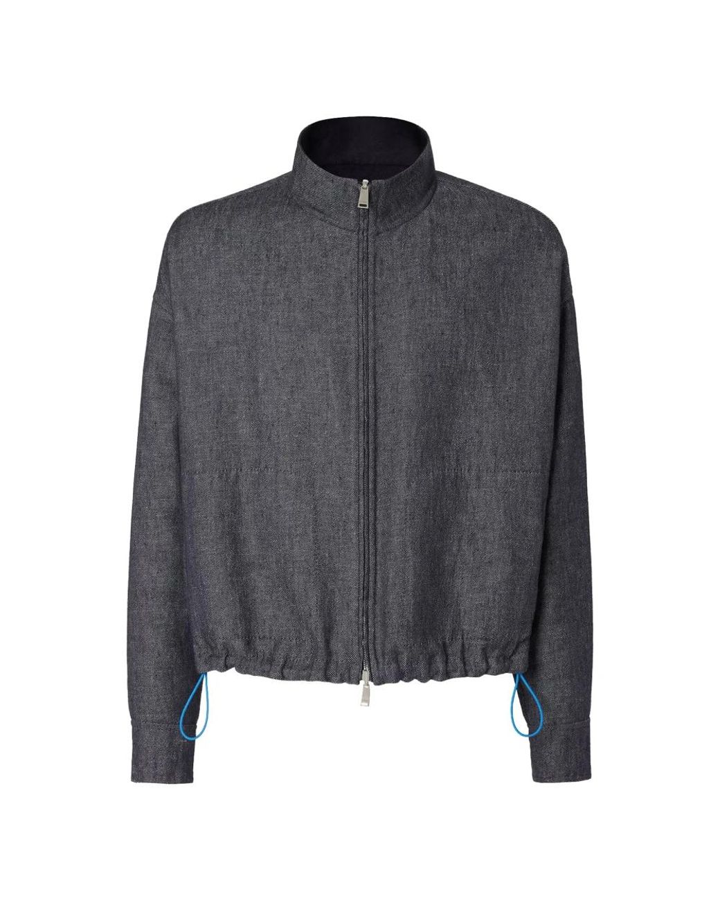 Fendi Gray Denim Jackets for men