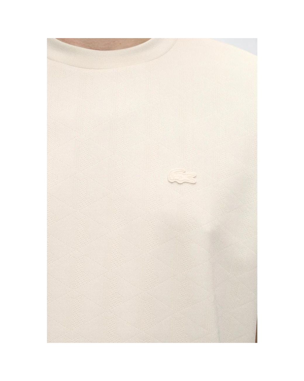 T-Shirts Lacoste de hombre de color White