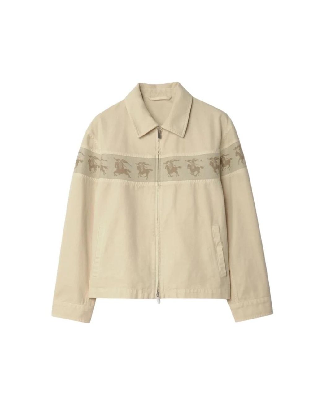 Burberry Natural Bomber Jackets for men
