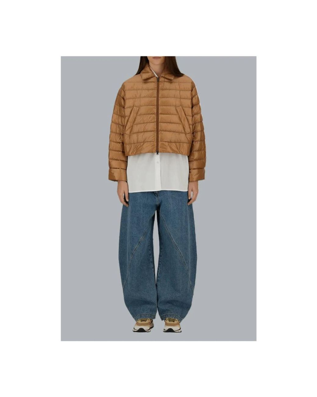 Down Jackets Herno de color Brown