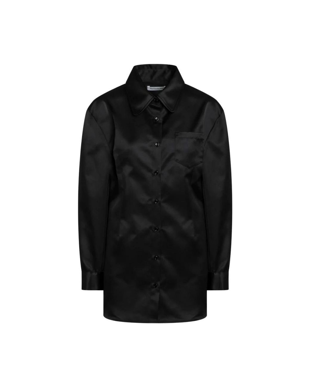 Frankie Shop Black Shirt Dresses