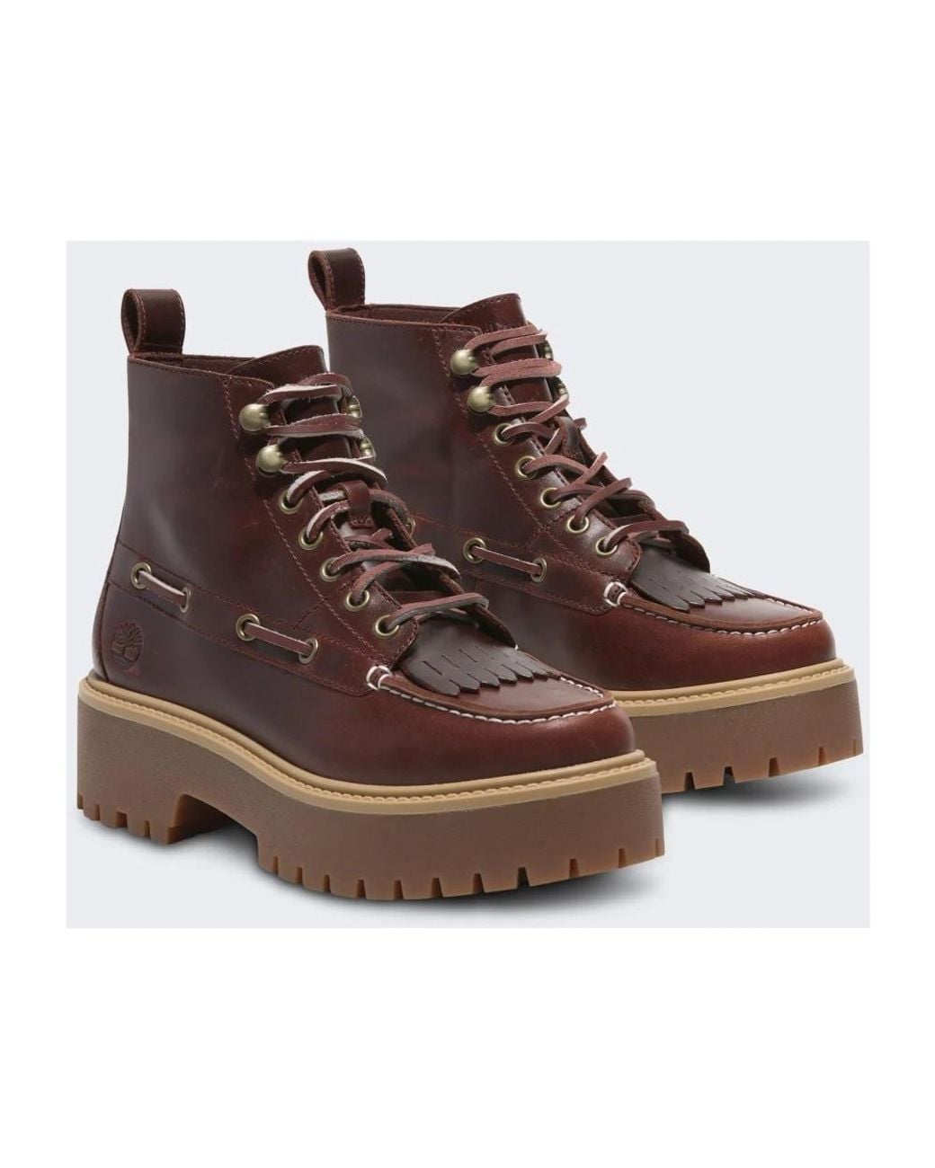 Timberland Brown Stone Street Mid Boot