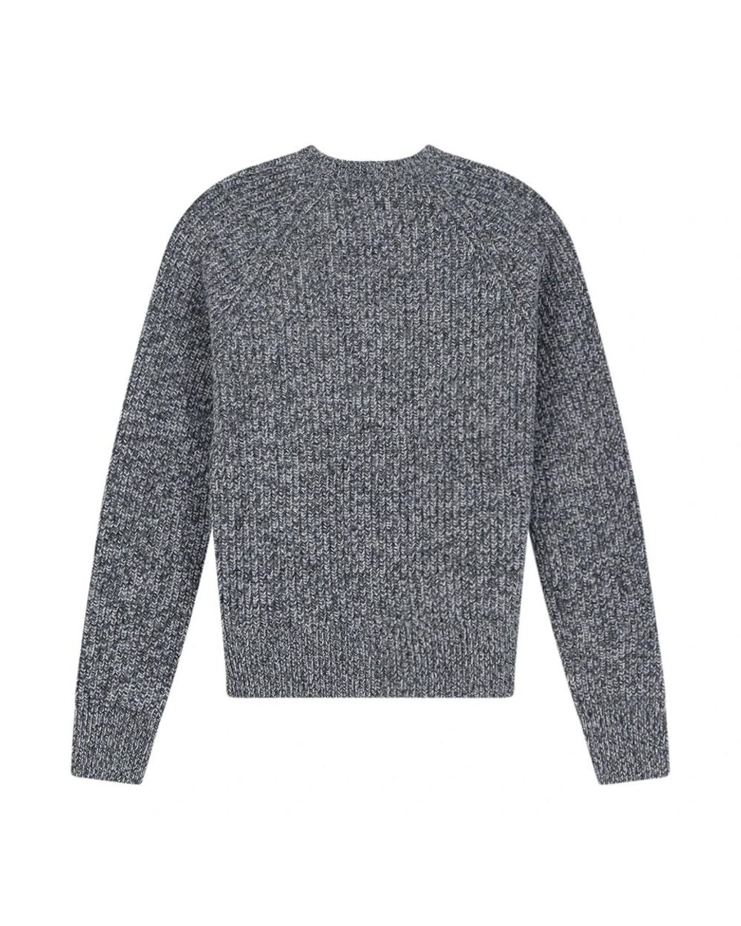 Aspesi Gray Round-Neck Knitwear