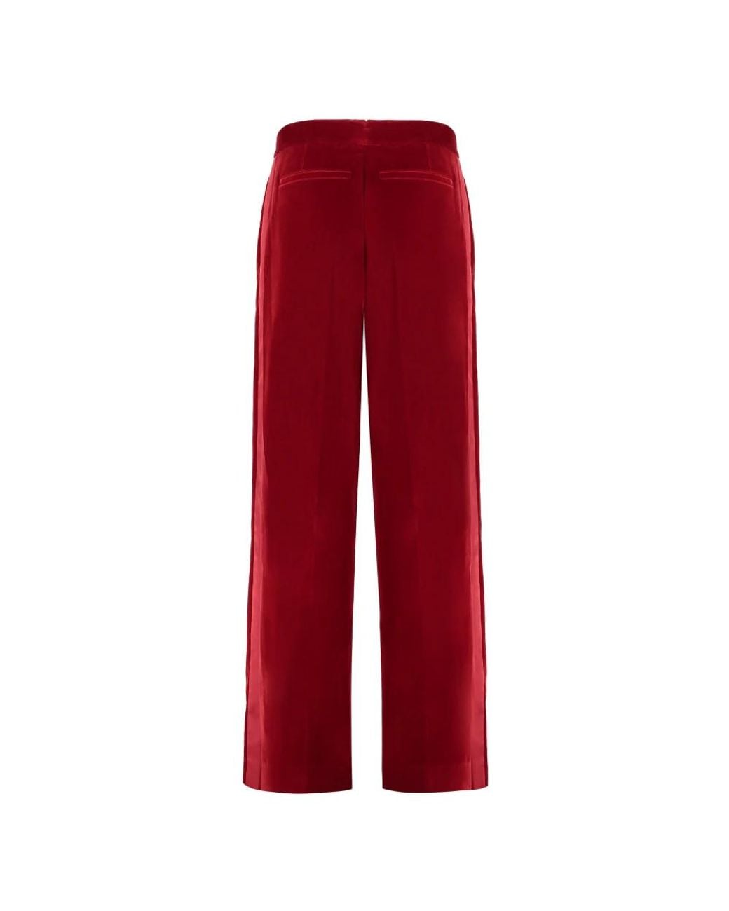 J.W. Anderson Red Straight Trousers