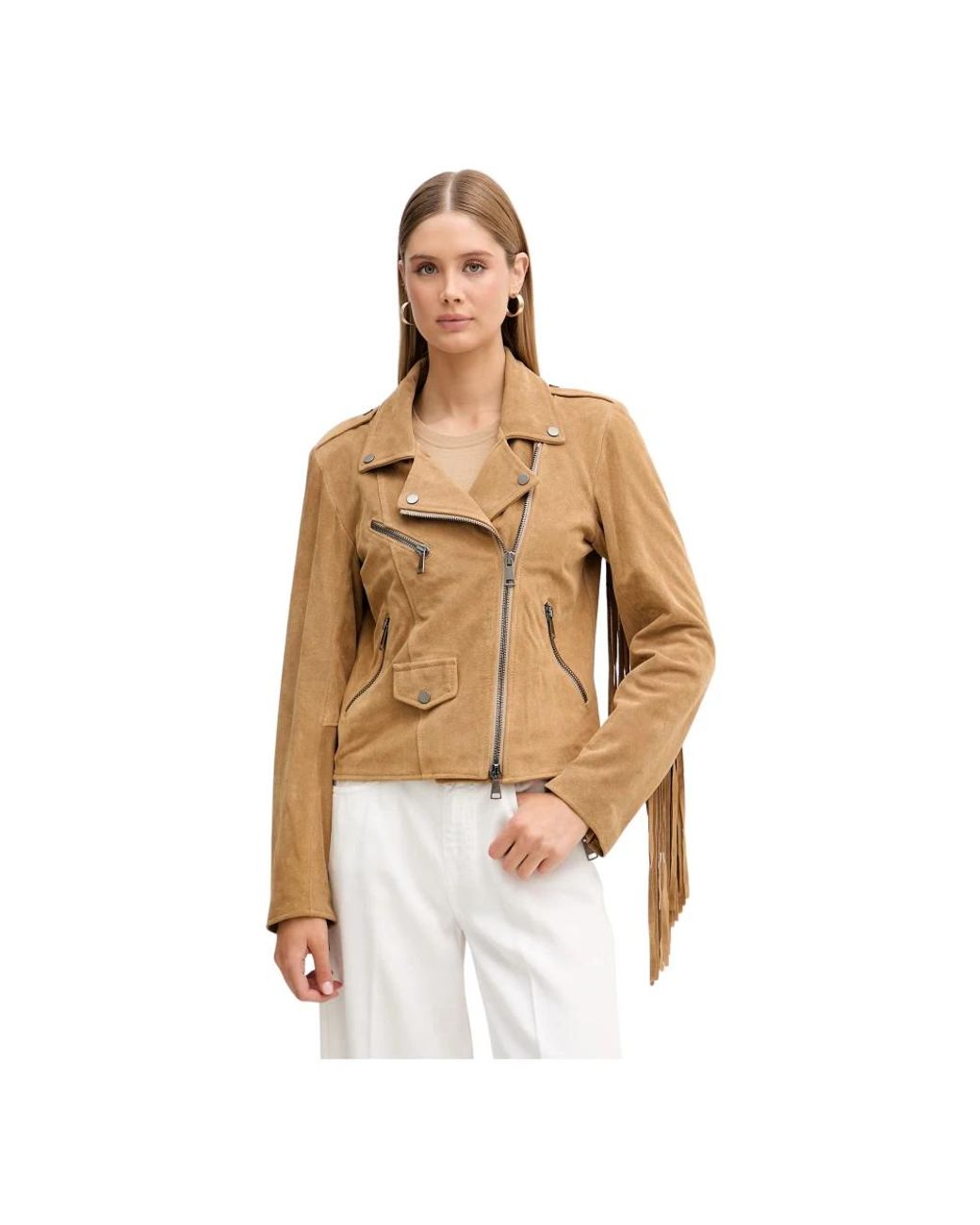 Leather Jackets ViCOLO en coloris Metallic