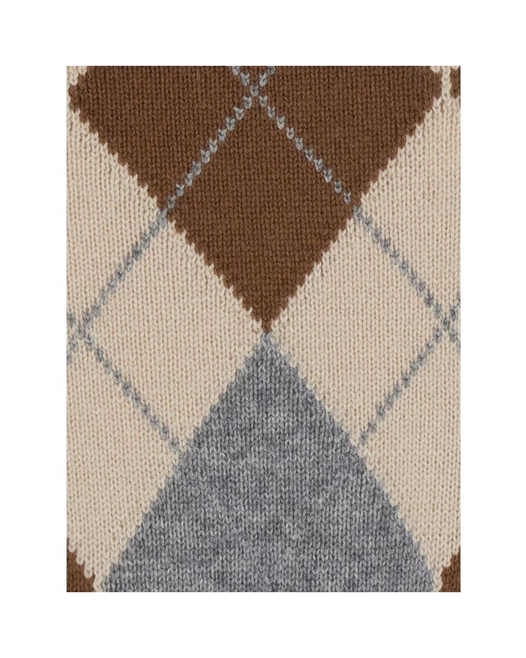 Max Mara Brown Round-Neck Knitwear