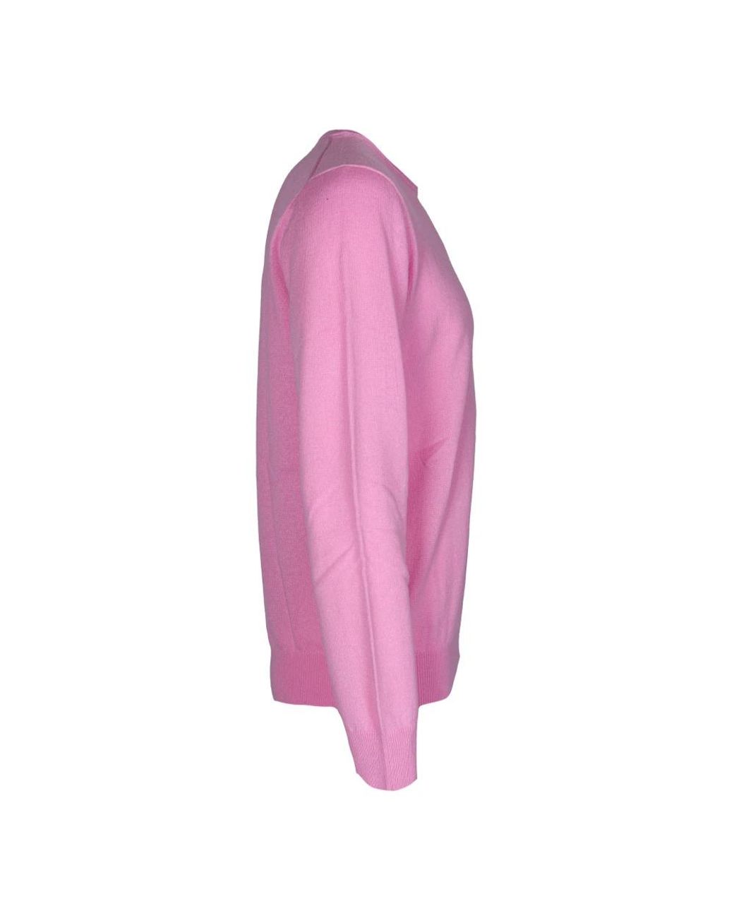 Mc2 Saint Barth Pink Round-Neck Knitwear for men