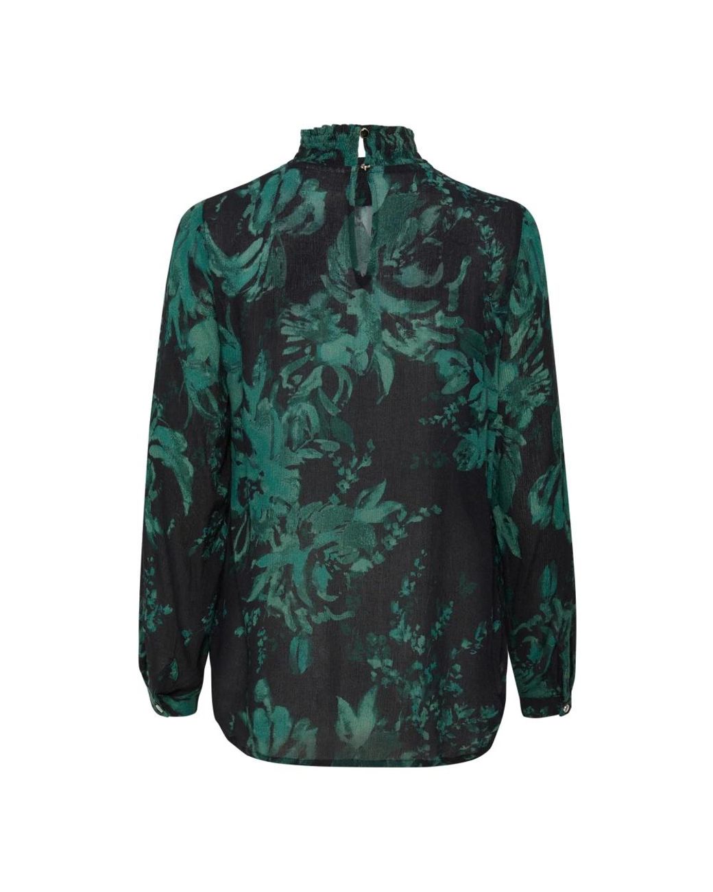 Blouses Kaffe de color Green