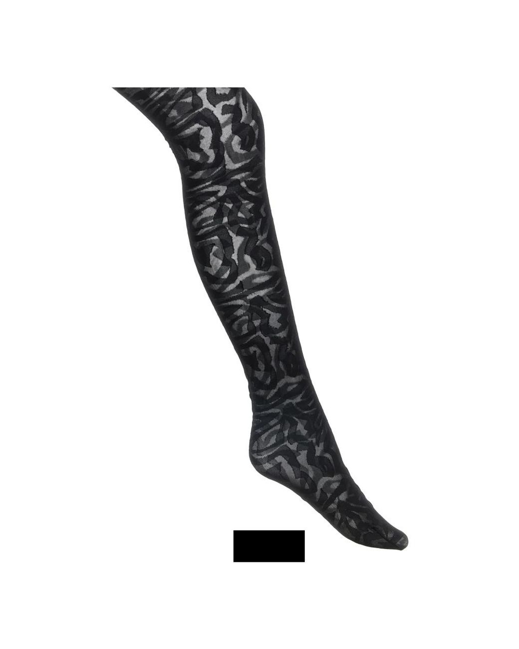 Tights Emilio Pucci de color Black