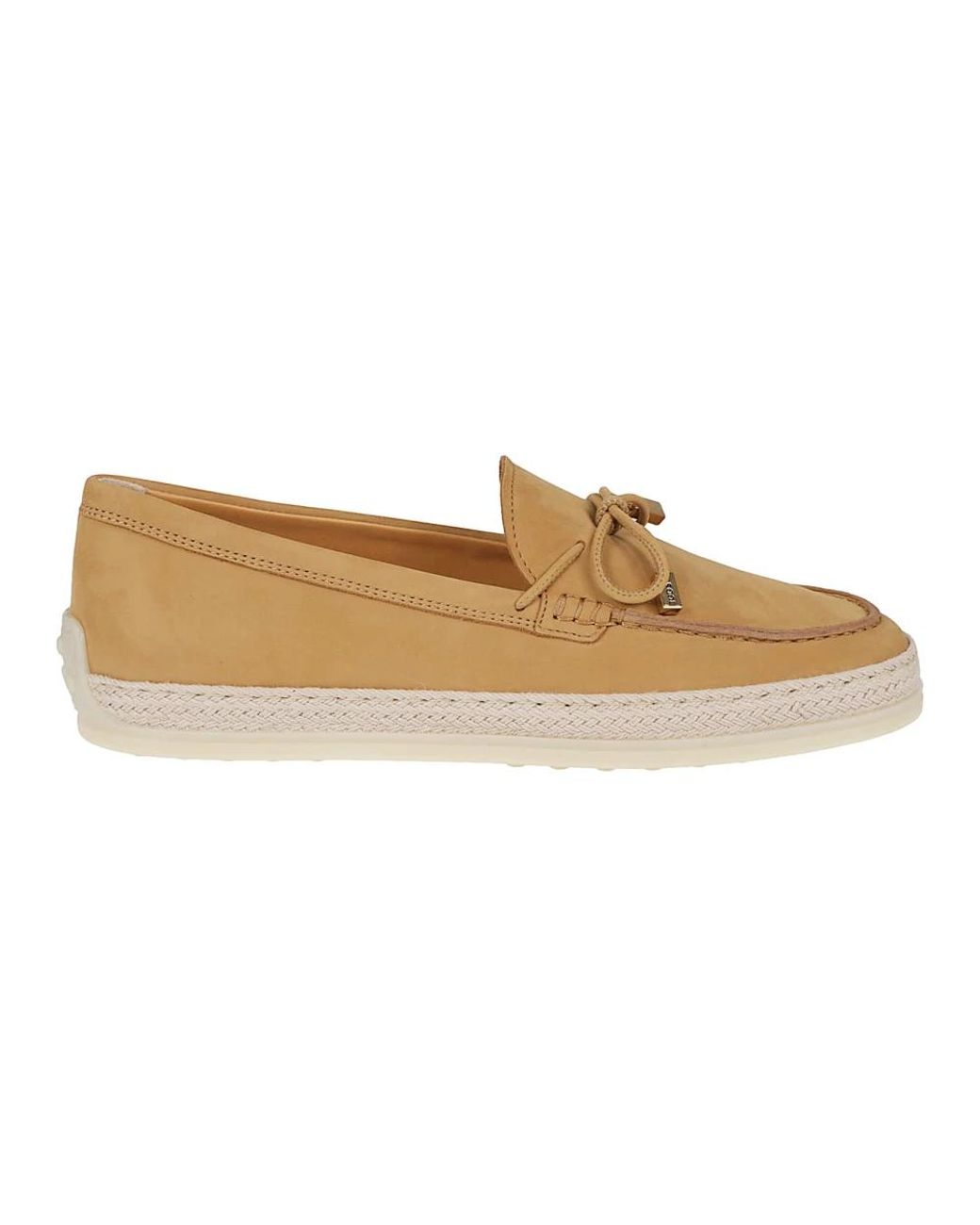 Tod's Natural Loafers