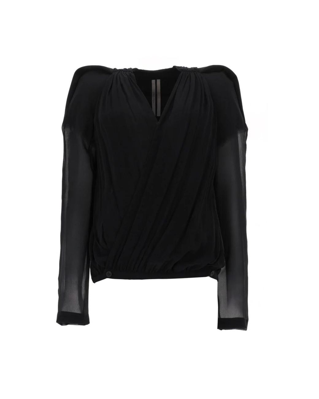 Blouses Rick Owens de color Black
