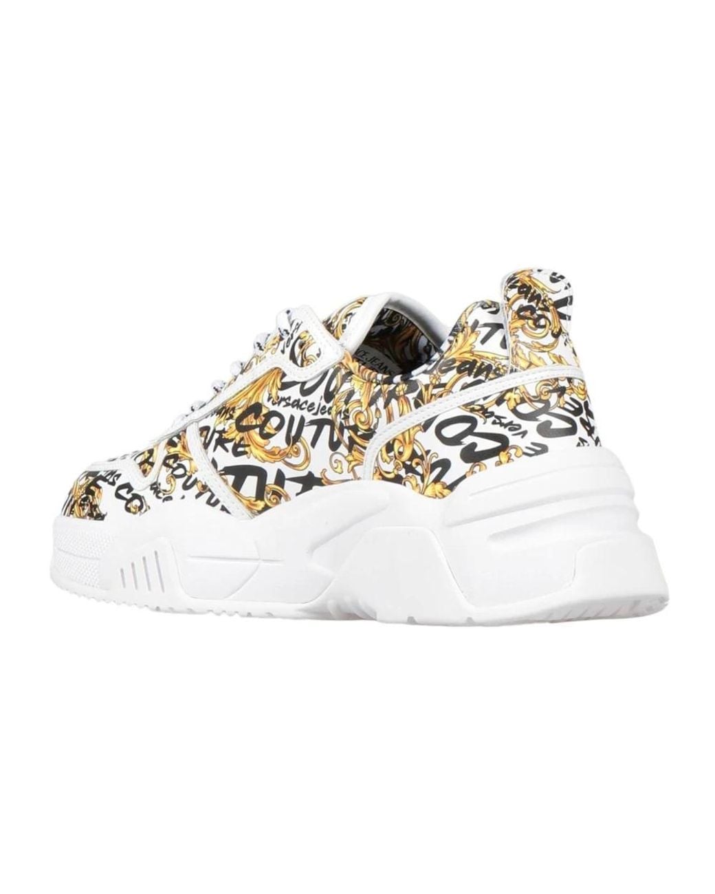 Versace Jeans Couture Metallic Sneakers