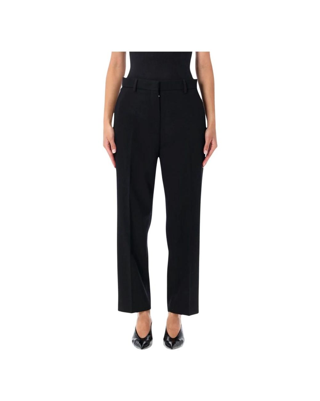 Lanvin Black Tapered Trousers