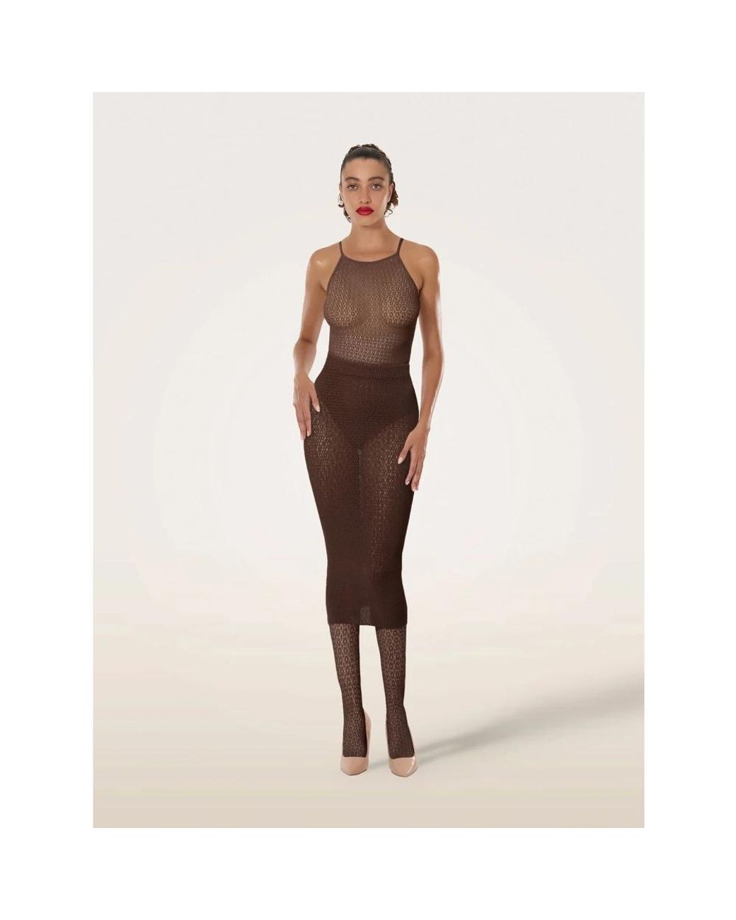 Wolford Brown Full-Body