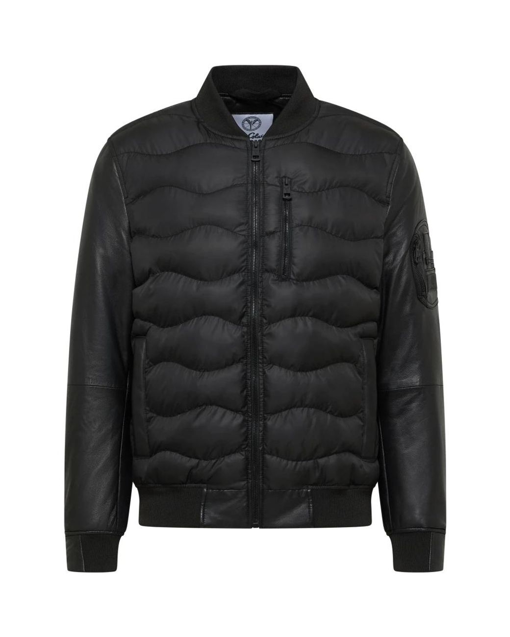 carlo colucci Black Down Jackets for men