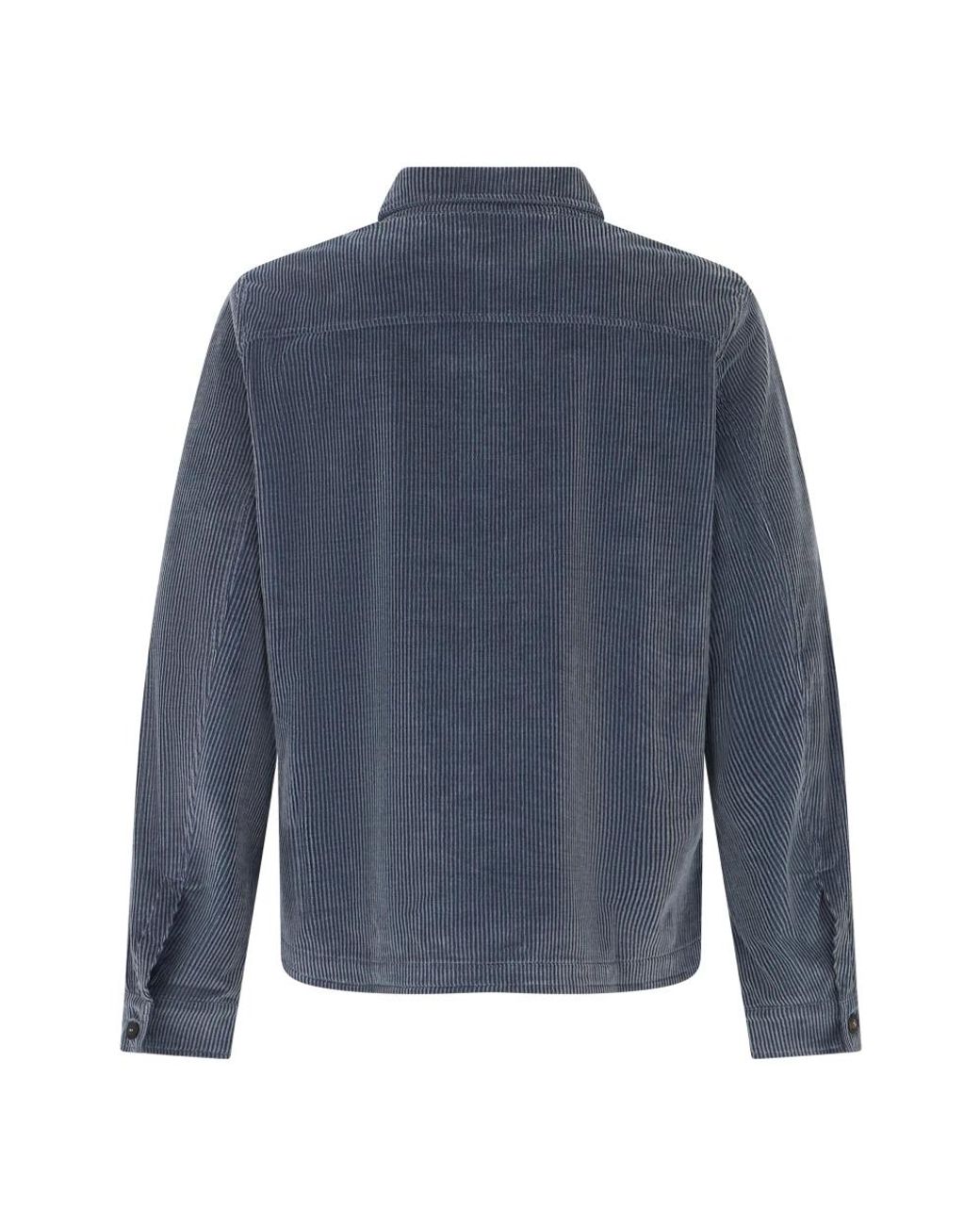 Fedeli Blue Casual Shirts for men