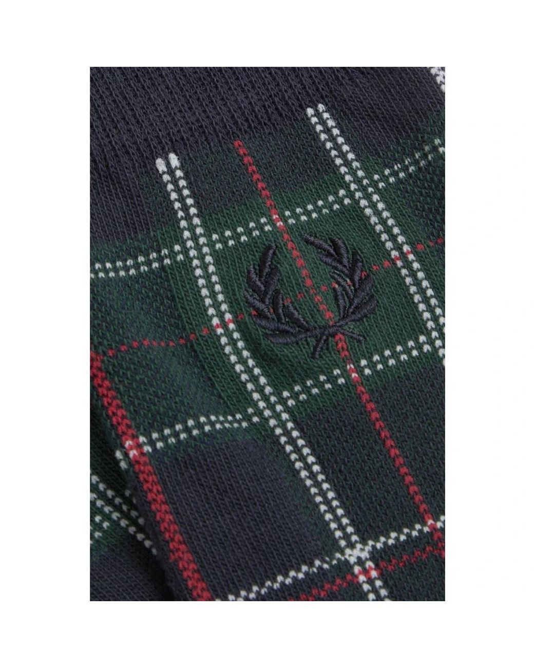 Fred Perry Blue Socks