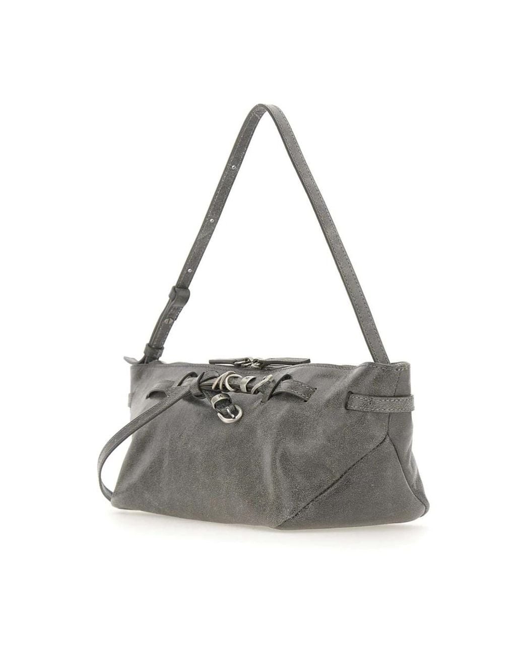 MARGE SHERWOOD Gray Shoulder Bags