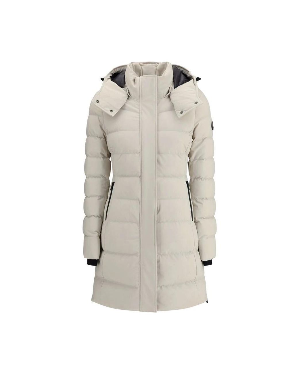 Moose Knuckles Natural Midi Down Jacket