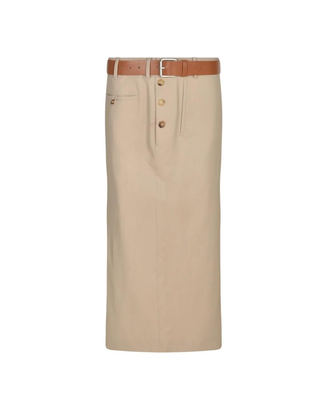 Moschino Rokken ,Midi Rok in het Natural