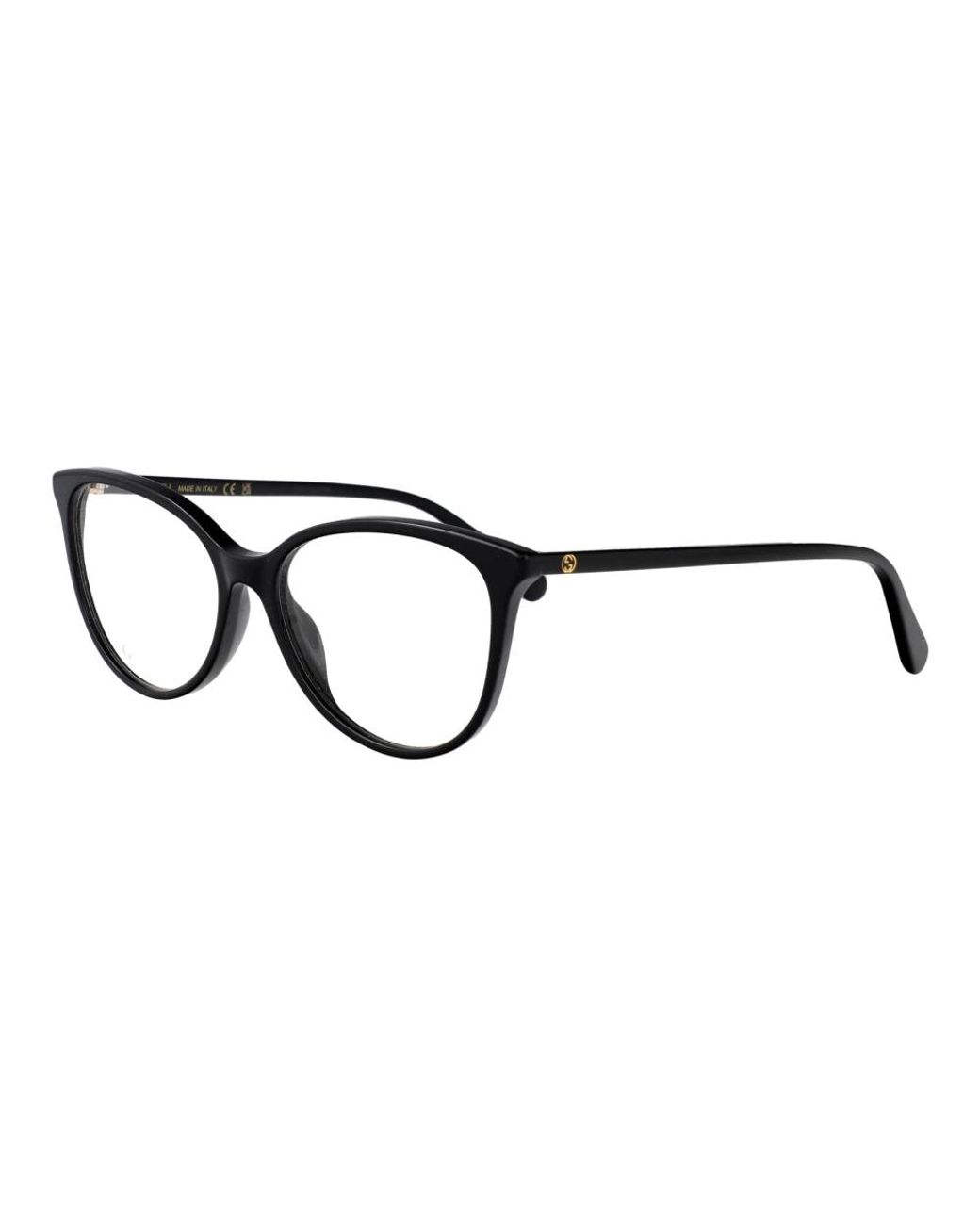 Gucci Black Cat Eye Optical Frame