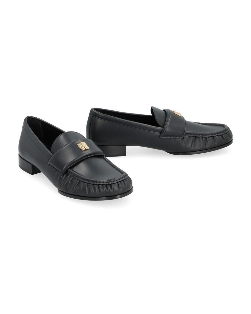 Givenchy Black Loafers