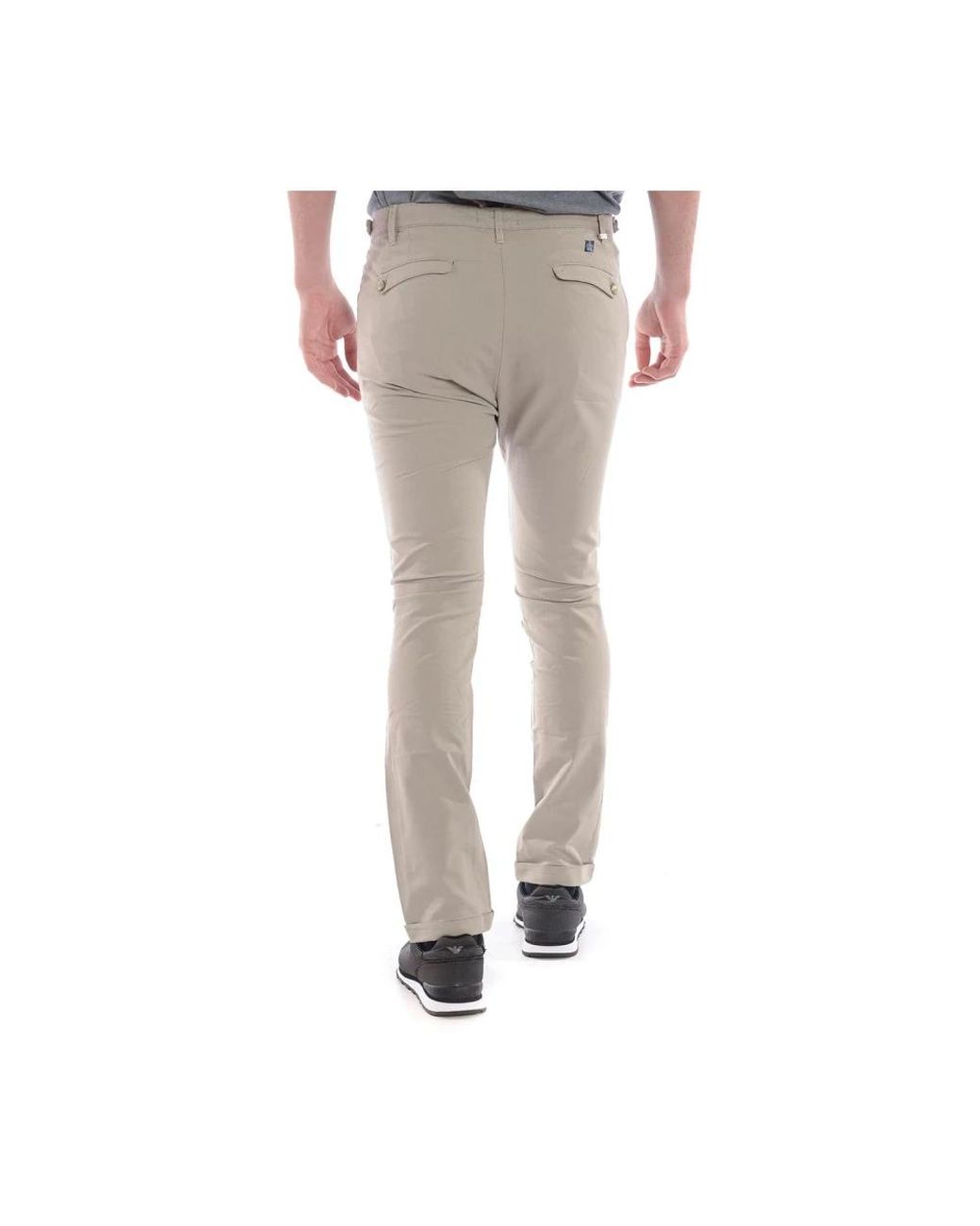 Daniele Alessandrini Gray Chinos for men
