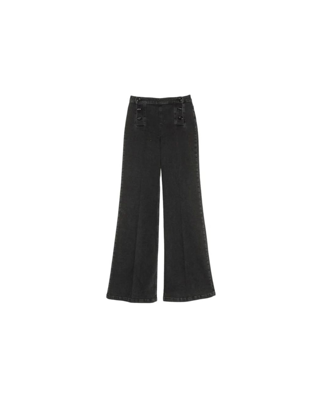 Twinset Black Wide Jeans