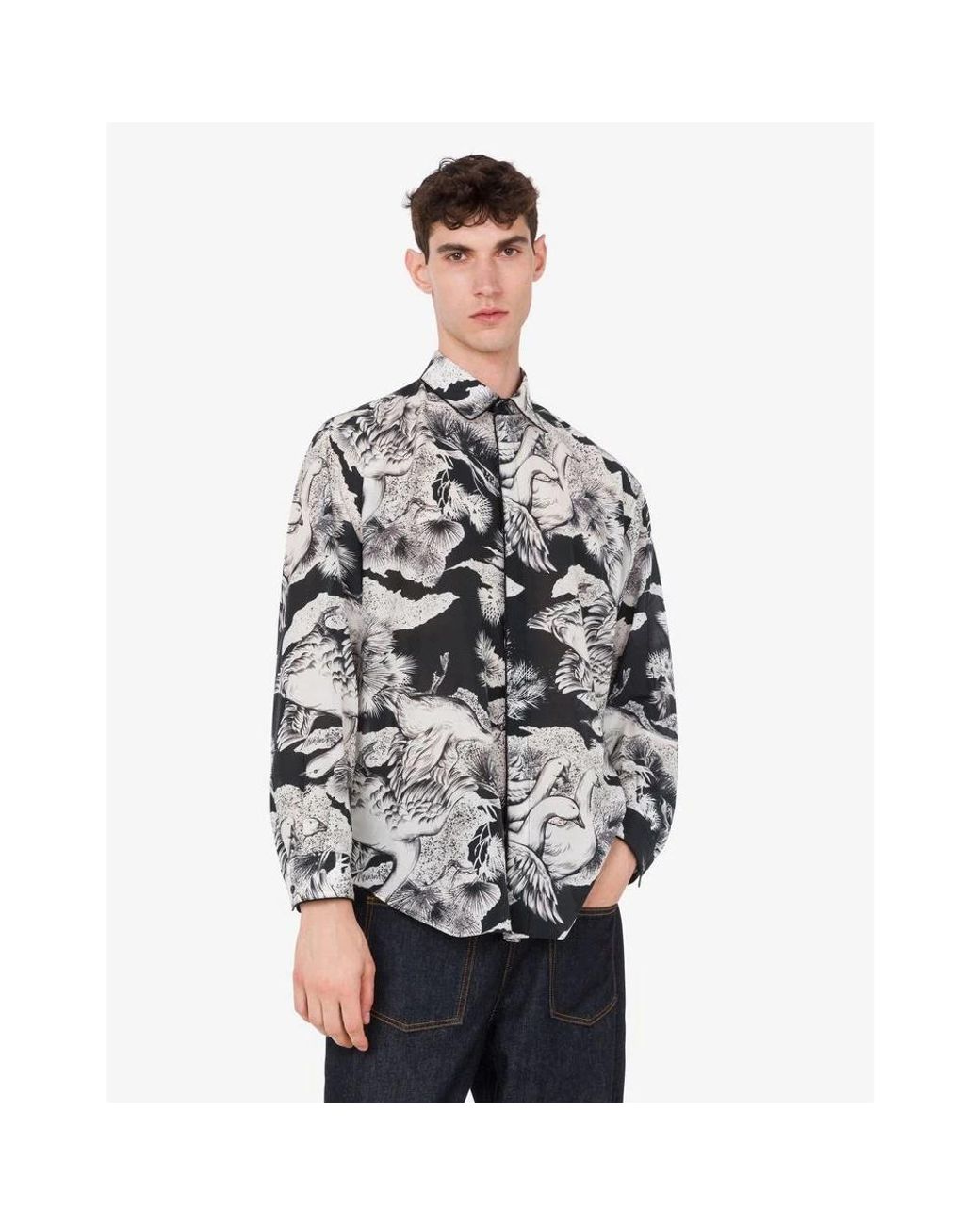 Moschino White Casual Shirts for men