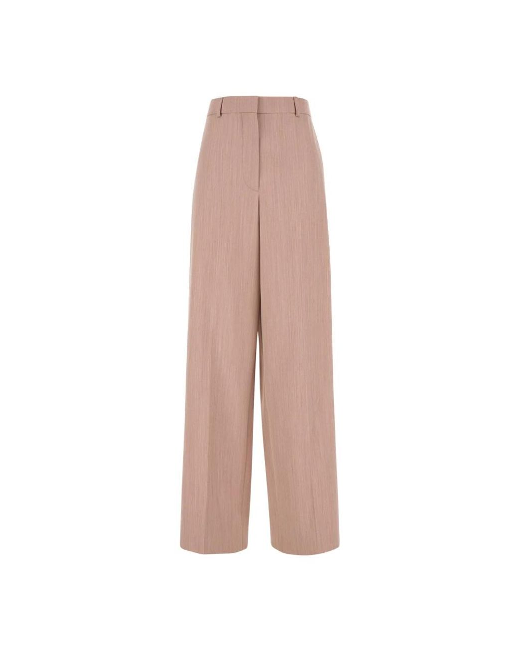 Stella McCartney Natural Wide Trousers