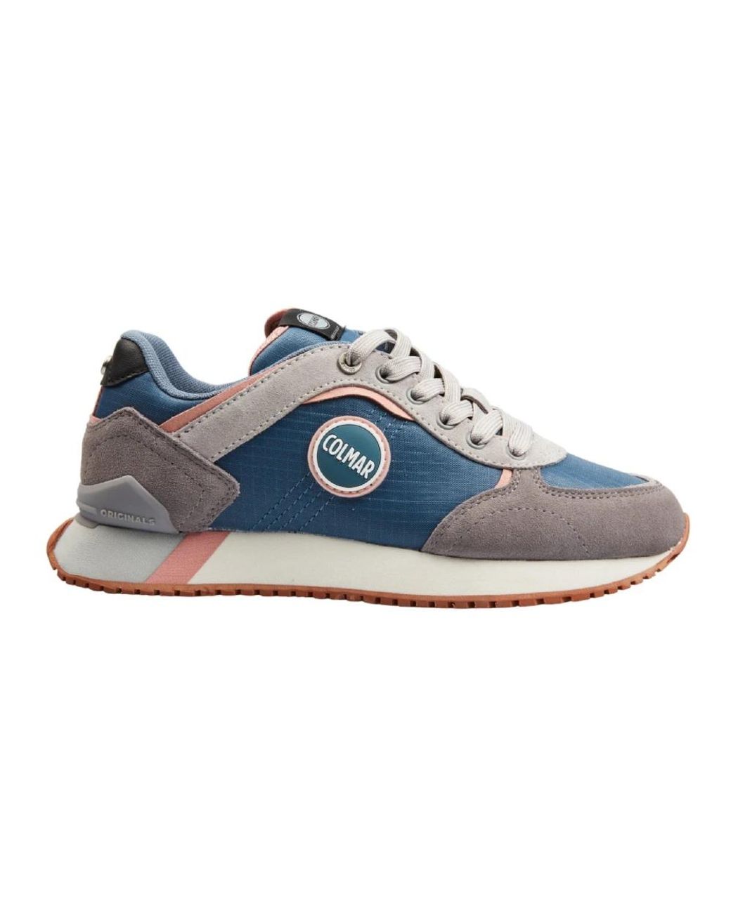 Colmar Schoenen ,Veelkleurig ,Travis Plus Shades Sneakers in het Blue