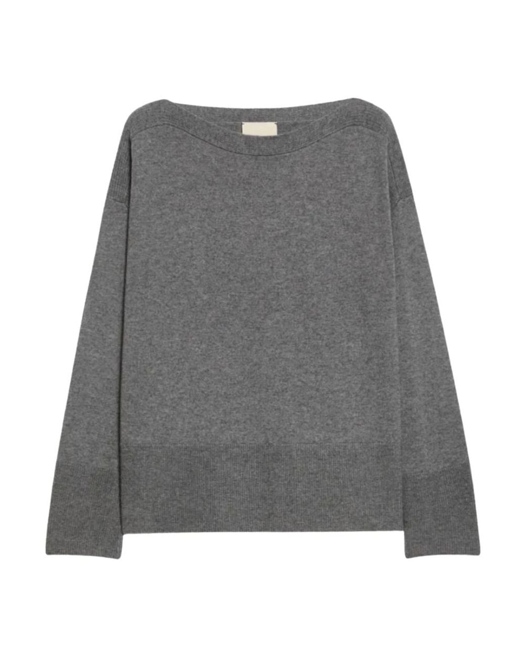 Pennyblack Gray Round-Neck Knitwear