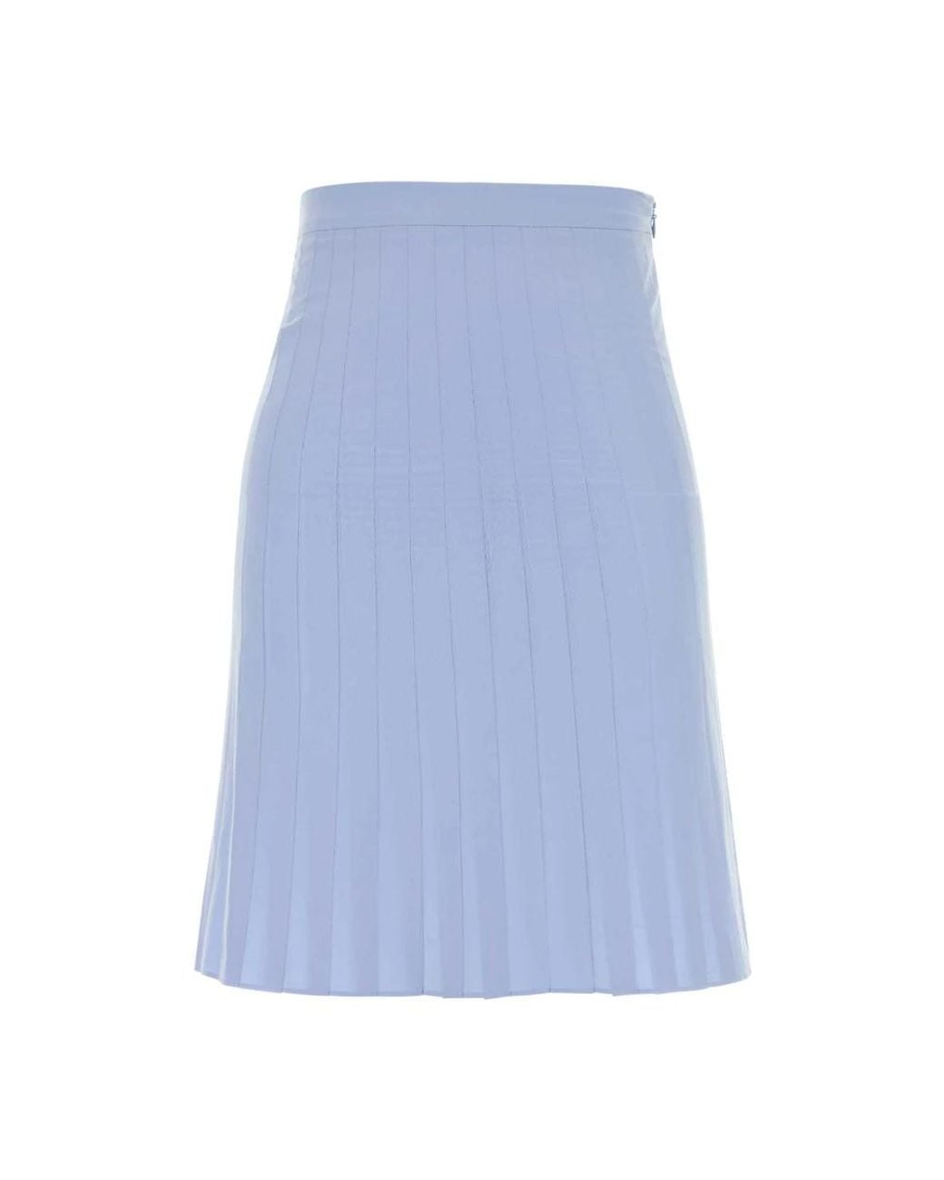 MM6 by Maison Margiela Blue Short Skirts