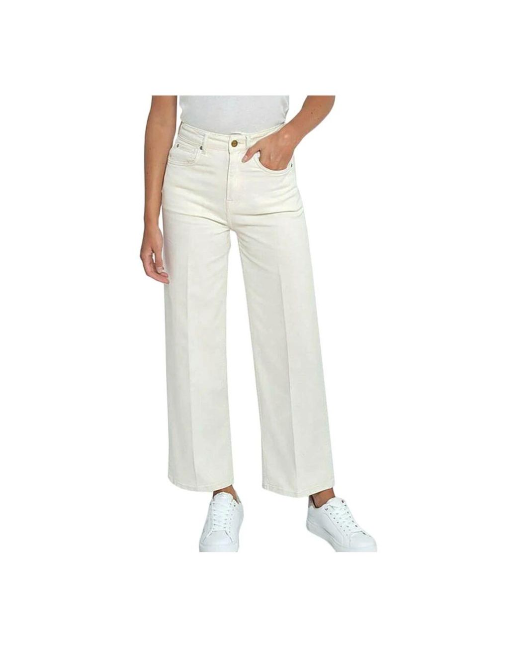 Pepe Jeans Natural Wide Trousers