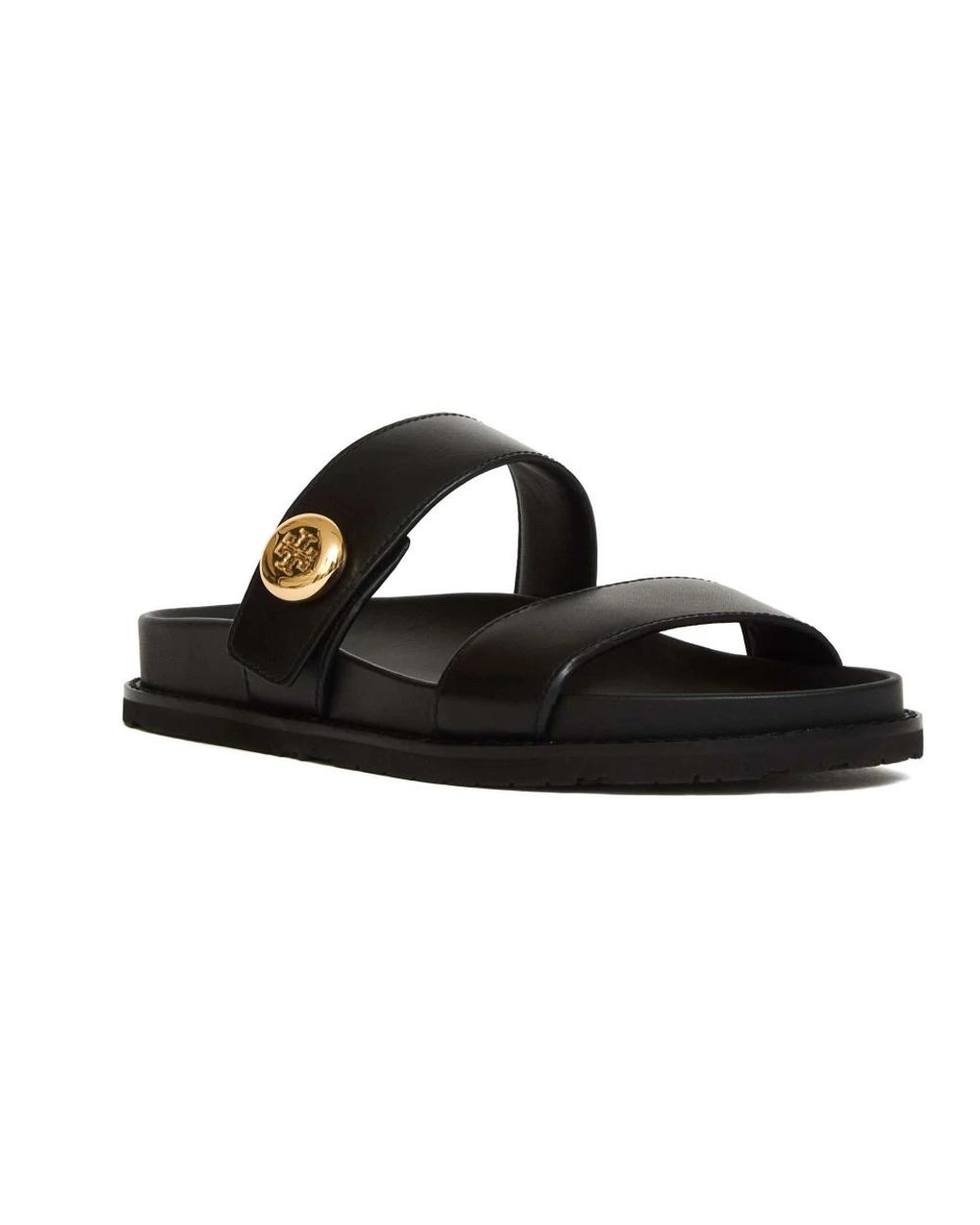 Sliders Tory Burch en coloris Black