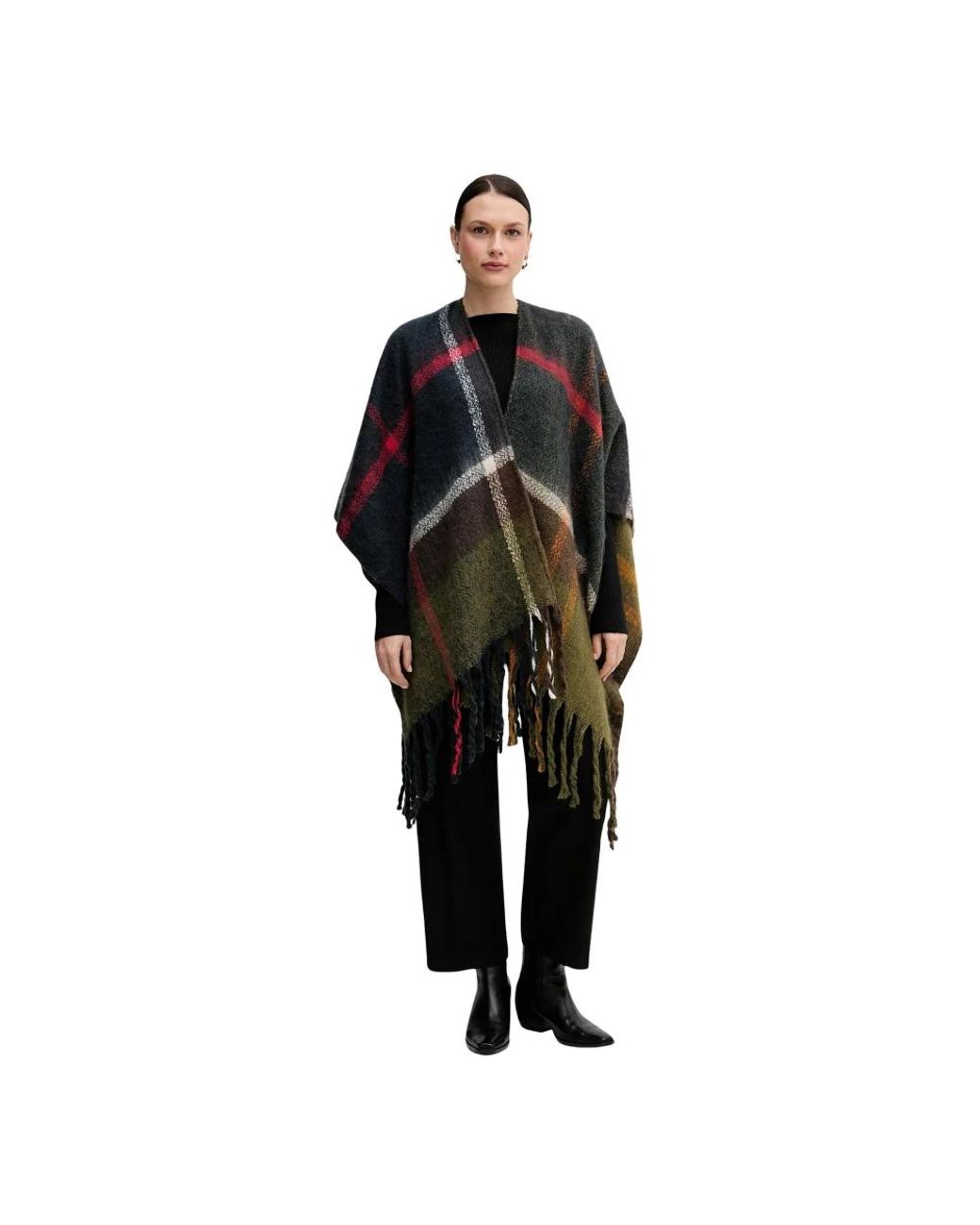 Capes Barbour en coloris Black