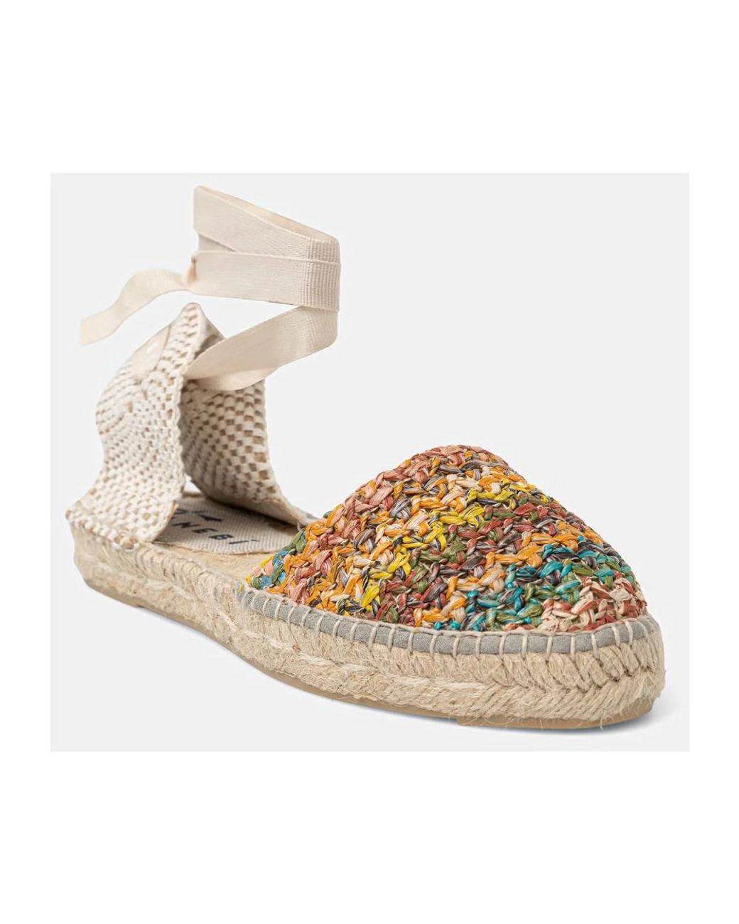 Espadrilles Manebí de color Metallic