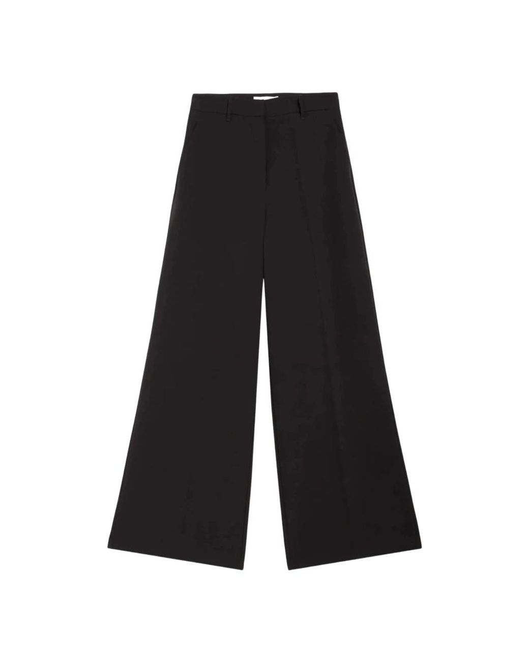 Ermanno Scervino Black Wide Trousers
