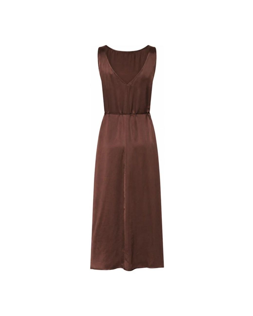 Midi Dresses Bruuns Bazaar de color Brown