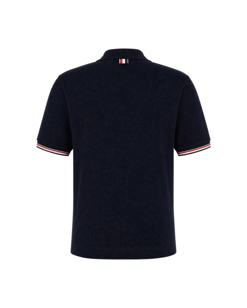 Thom Browne Black Polo Shirts