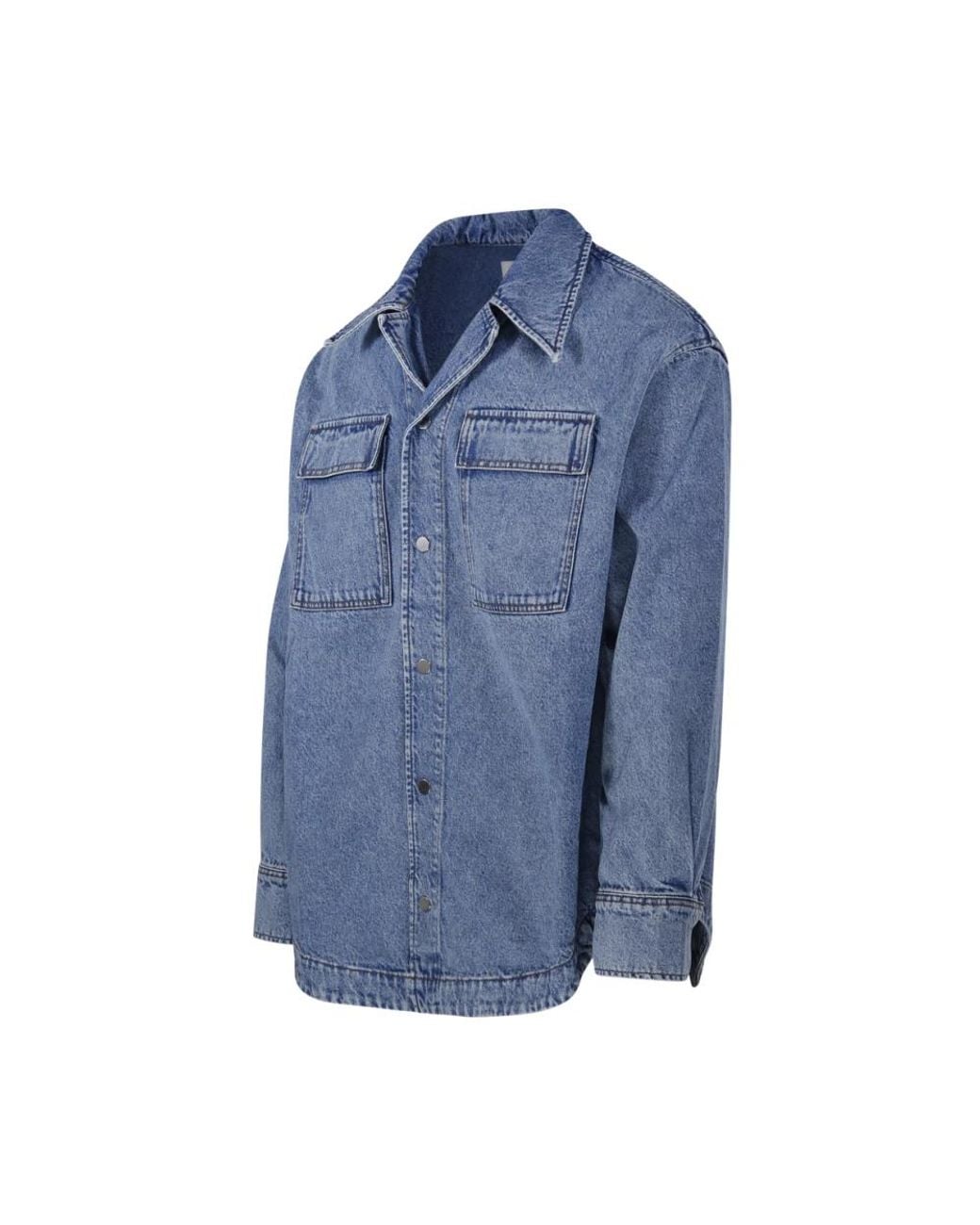 AMI Blue Denim Shirts for men