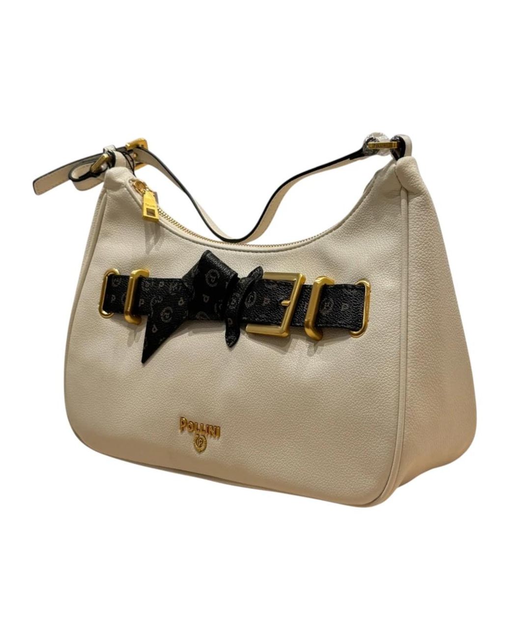 Pollini Metallic Shoulder Bags