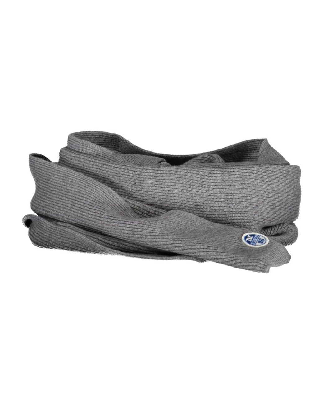 North Sails Gray Winter Scarves for men
