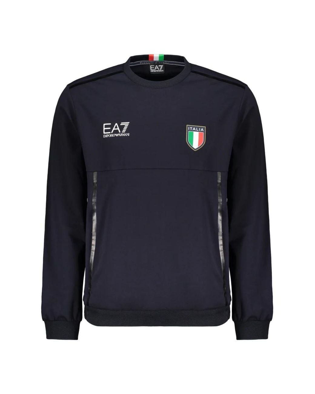 EA7 Blue Sweatshirts for men
