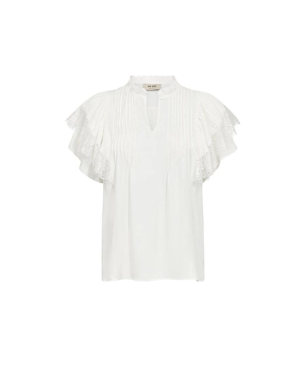 Mos Mosh Overhemden ,Wit ,Blouses in het White