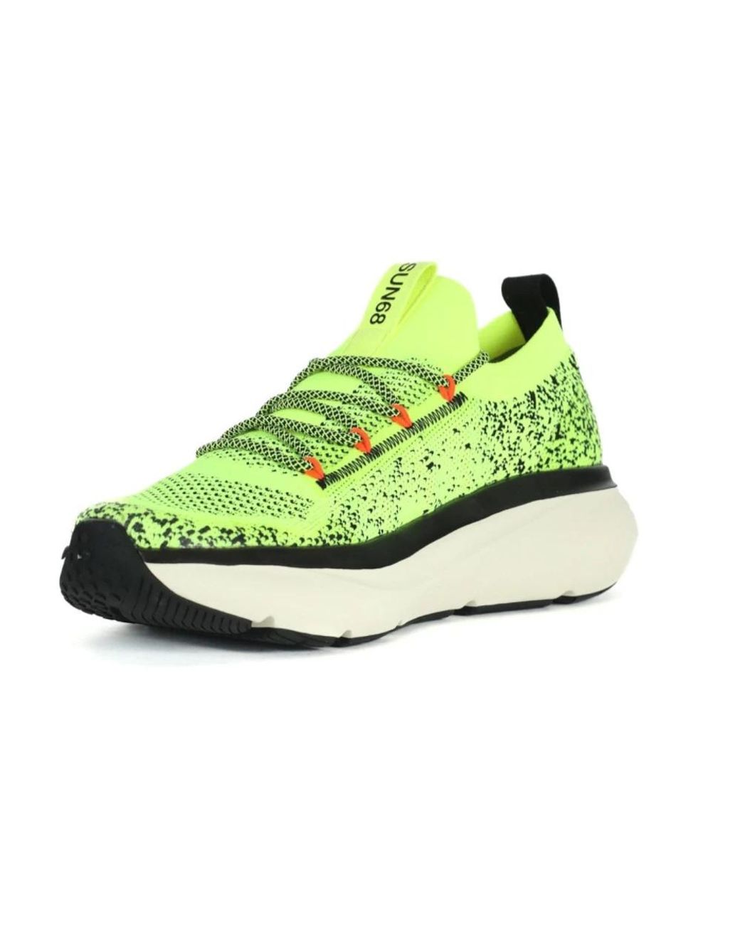 Sun 68 Green Sneakers for men