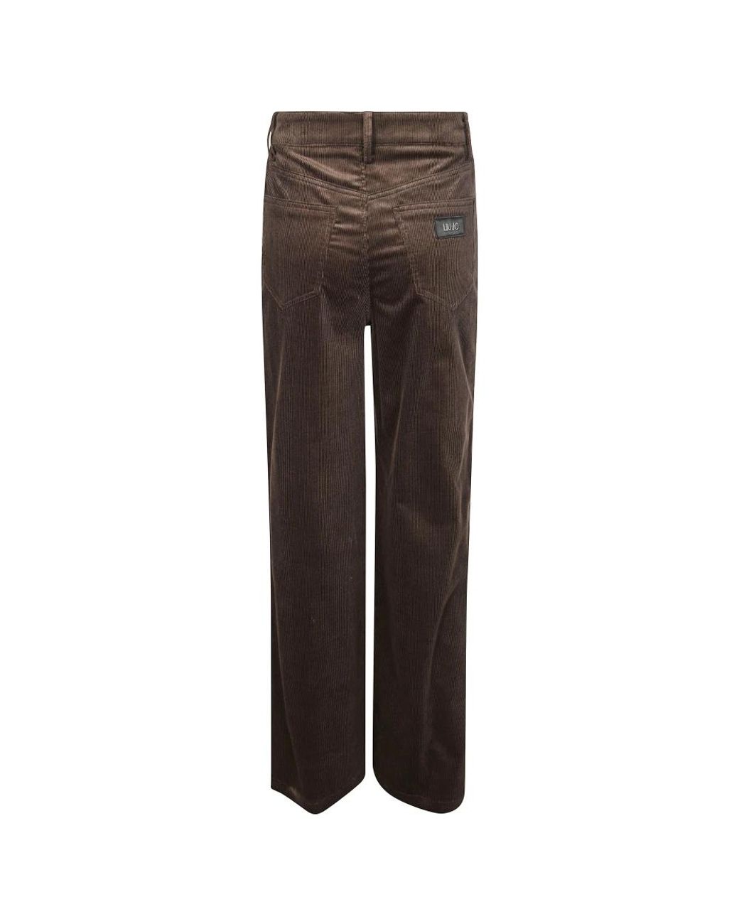 Liu Jo Brown Wide Trousers