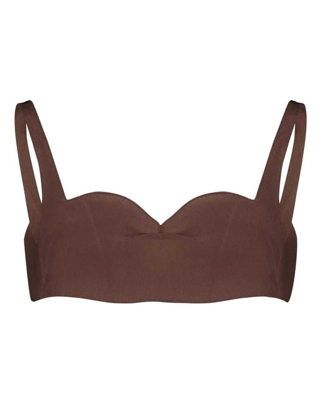 Sleeveless Tops Prada de color Brown