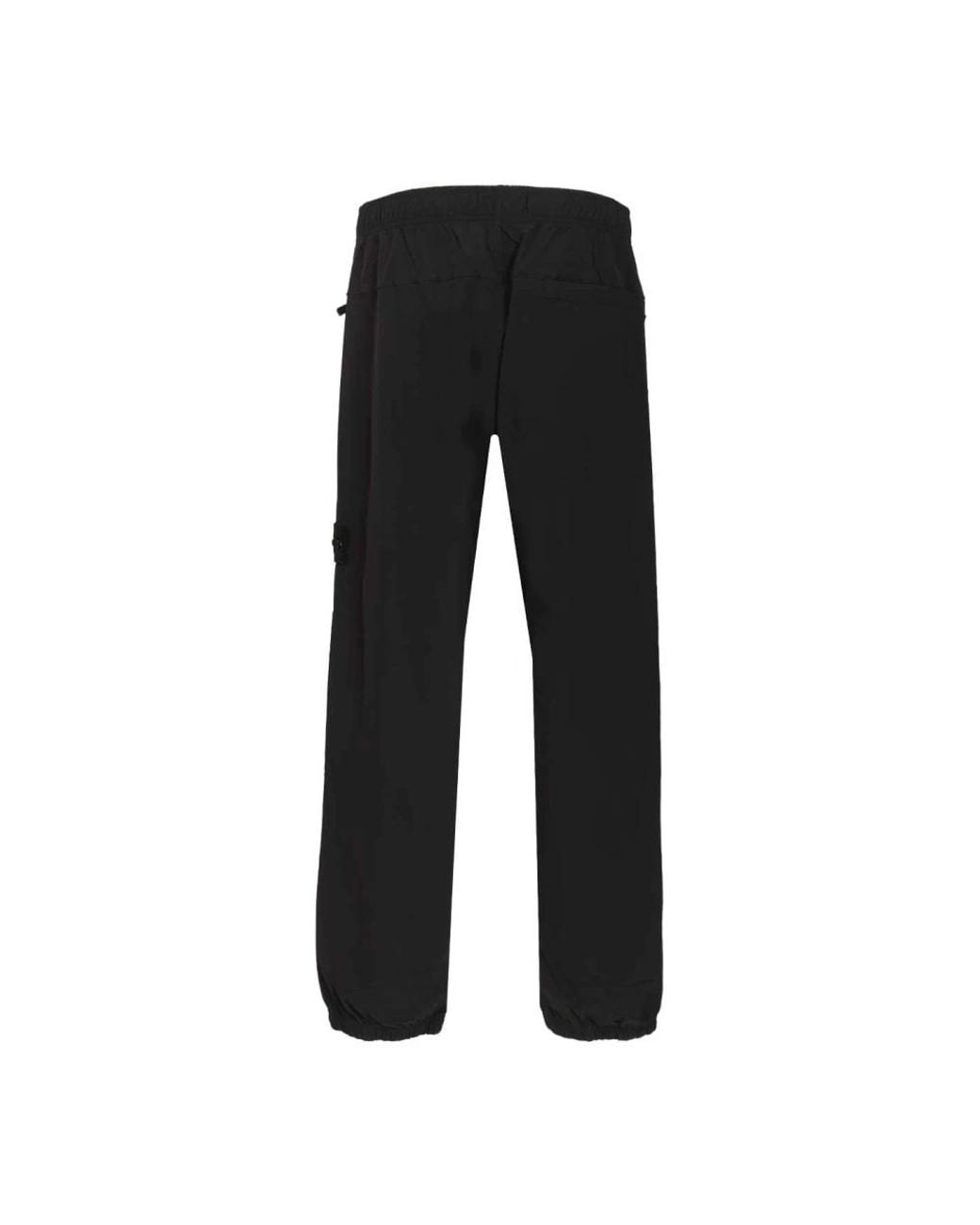 Stone Island Black Sweatpants for men